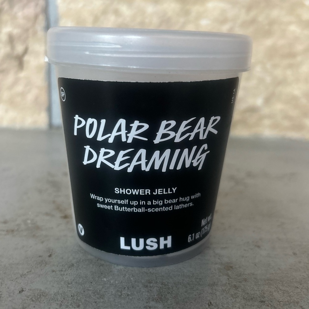 NEW Lush Polar Bear Dreaming Shower Jelly 6.1 oz Butterball Scented